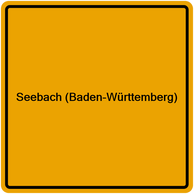 Einwohnermeldeamt24 Seebach (Baden-Württemberg)